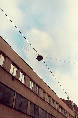 Lampadaire à Pest (2012)