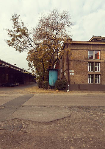 Cuve bleue à Csepel Művek (2012)