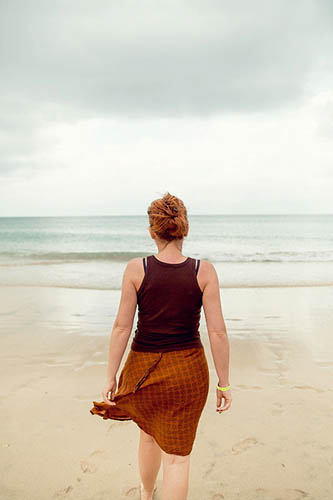 Vers la mer (mais pas dedans, l'eau est trop froide...) (2015)