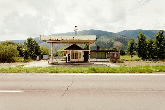 Station essence autrichienne à l'abandon / Autriche (2016)