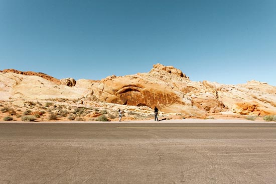 Rencontre rocheuse dans la Vallée du Feu (2016)