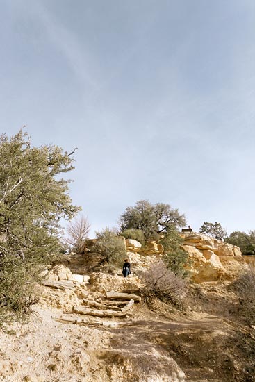 Assise au bord du Grand Canyon (2016)