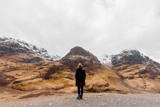 In front of montagnes / Écosse (2018)