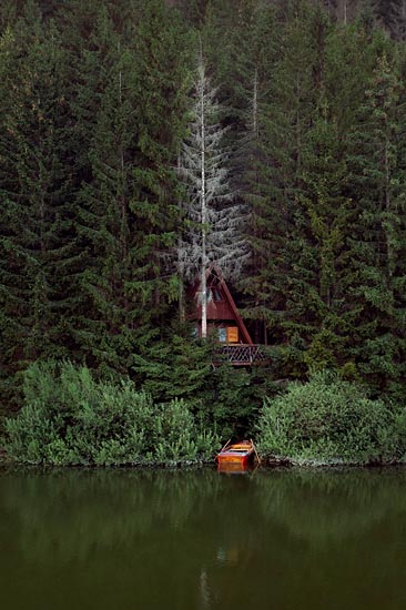 Cabane canadienne à Dedinky / Slovaquie (2018)