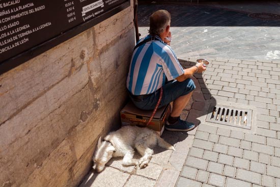 Le mendiant et son chien / Espagne (2019)