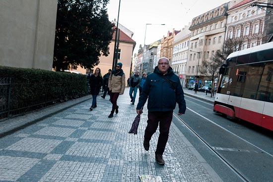J'ai croisé cet homme qui marchait vers moi / Prague (2019)