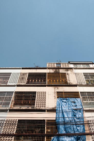 Façade et bâche / Thaïlande (2020)