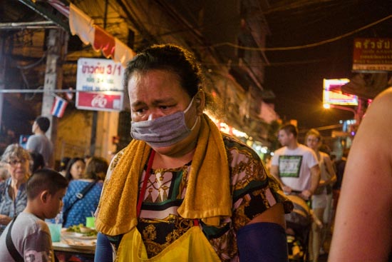 Souffrance et mini-masque / Thaïlande (2020)