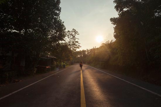 La route pour les Jardins de Manora / Thaïlande (2020)