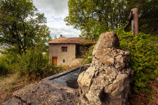 Notre refuge (et son bac d'eau de source) / France (2022)