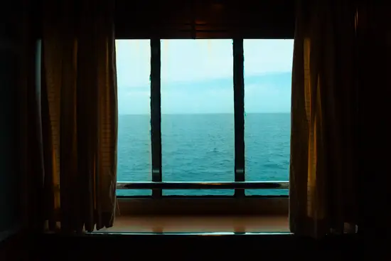 Fenêtre de ferry / Corse (2023)