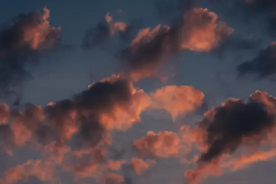 Ciel de soir et touches de rose / Autriche (Été 2024)