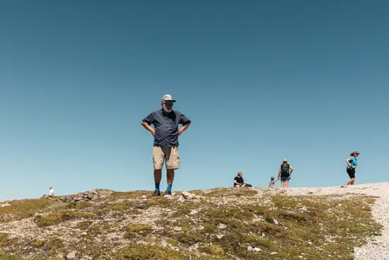 Des gens sur le Hafelekar / Autriche (Été 2024)