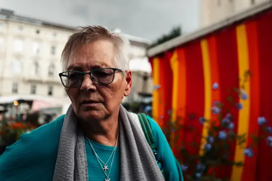 Dame à lunettes, avant l'orage / Autriche (Été 2024)