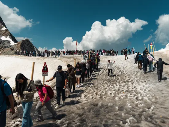 Chaos au Jungfraujoch / Suisse (Été 2024)