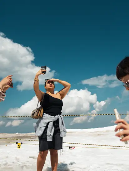 Smartphones Jungfraujoch / Suisse (Été 2024)