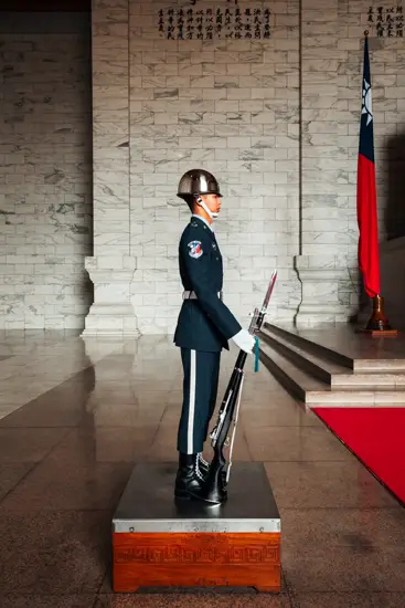 Relève de la garde au Mémorial de Tchang Kaï-chek II / Taïwan (2024)