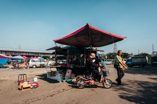 Fuhe Flea Market, stand I / Taïwan (2024)