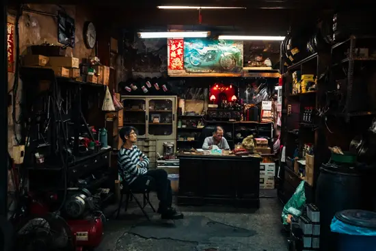 Boutique pour motos et scooters / Taïwan (2024)