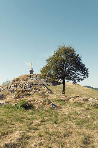 La vierge et l'arbre à Saint-Laurent-la-Roche (2015)