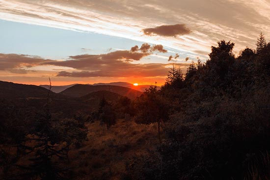Lever de soleil à Quéribus / France (2017)