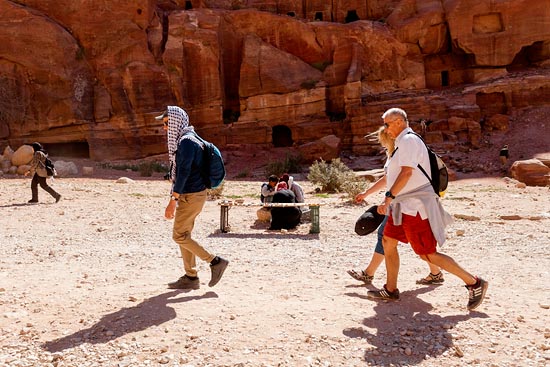 Au milieu des touristes / Jordanie (2019)