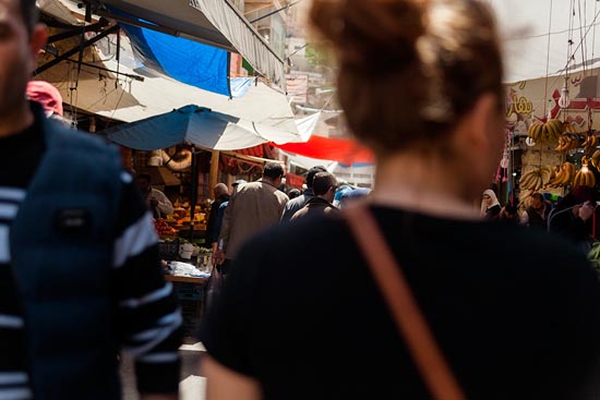 On arrive au vieux souk / Jordanie (2019)