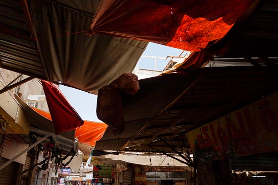 Toit de bâches Market / Jordanie (2019)