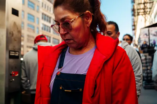 Veste rouge / New York, USA (2022)