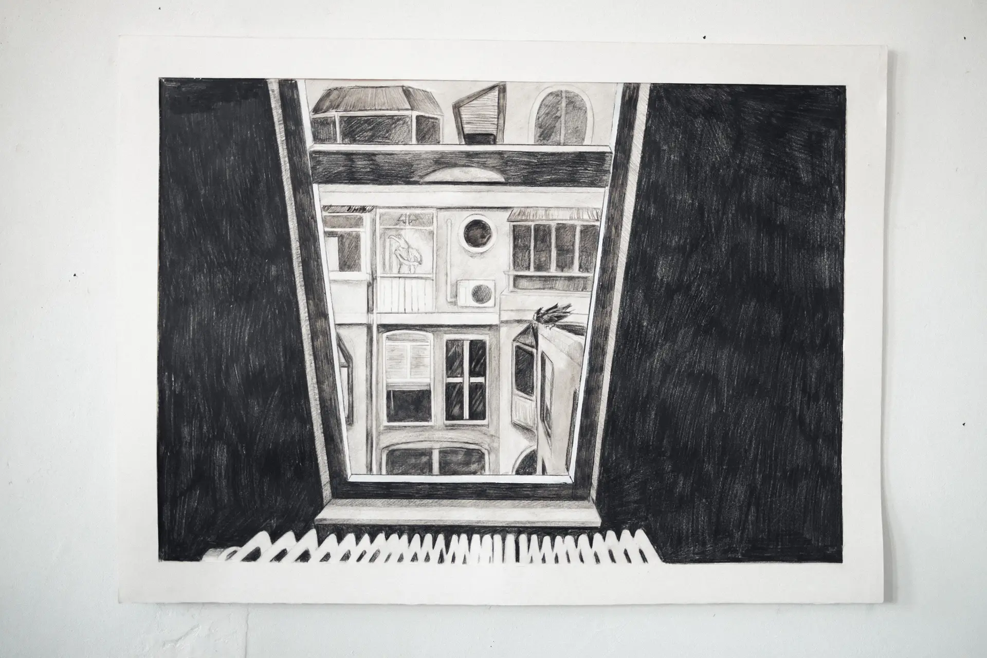 Mattéo HELLIN / Écho du silence, solitude urbaine