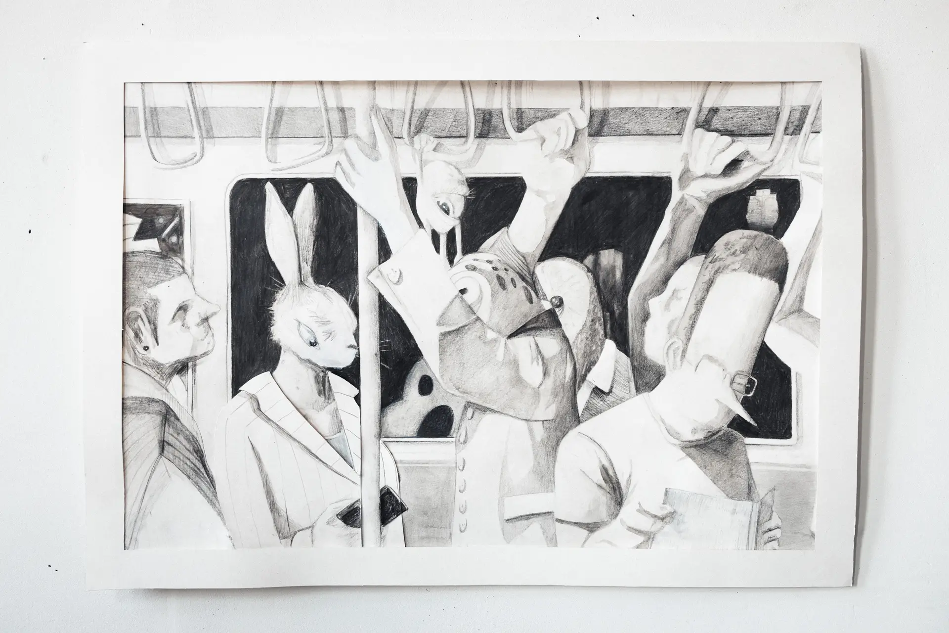 Mattéo HELLIN / Écho du silence, solitude urbaine