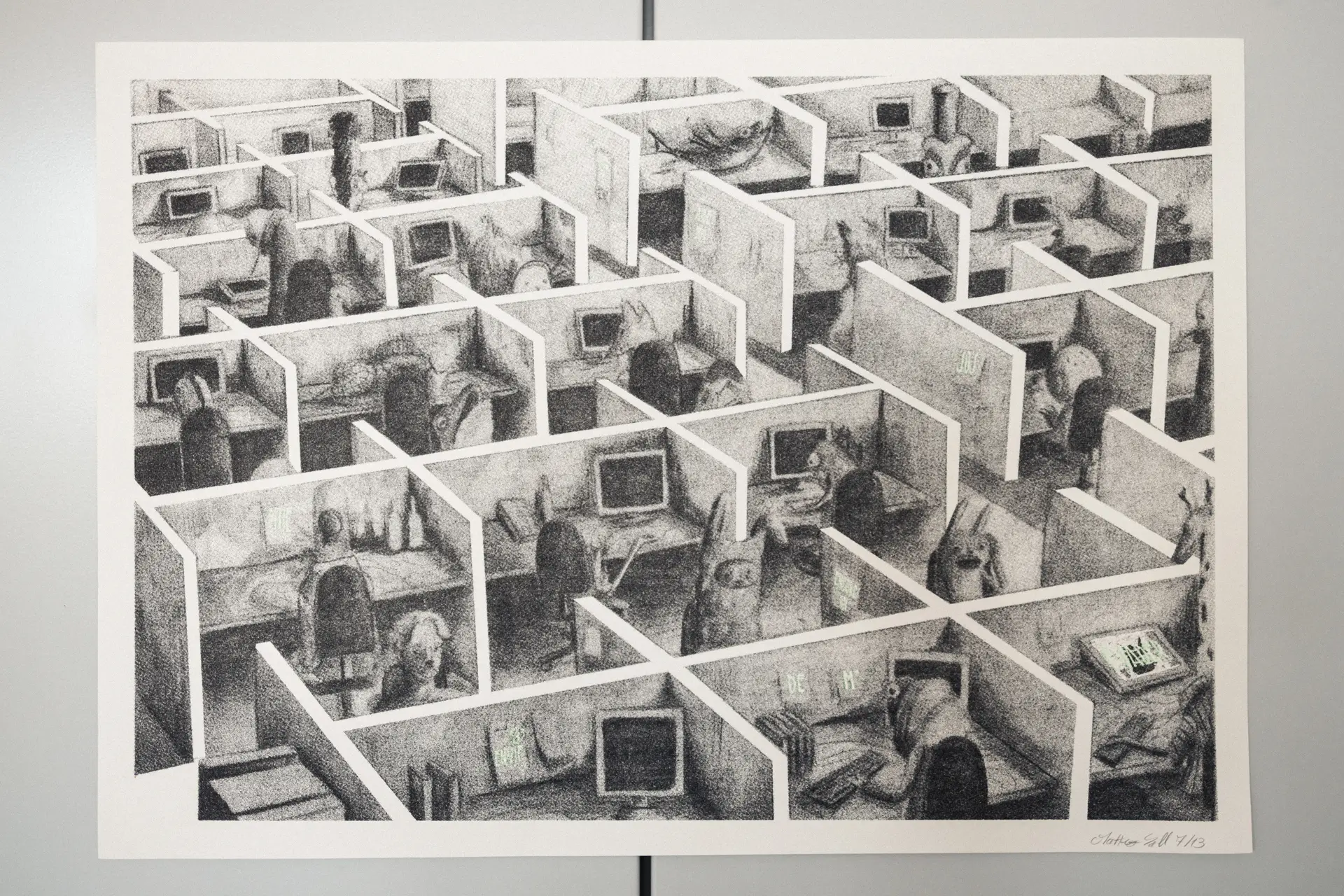 Mattéo HELLIN / Écho du silence, solitude urbaine